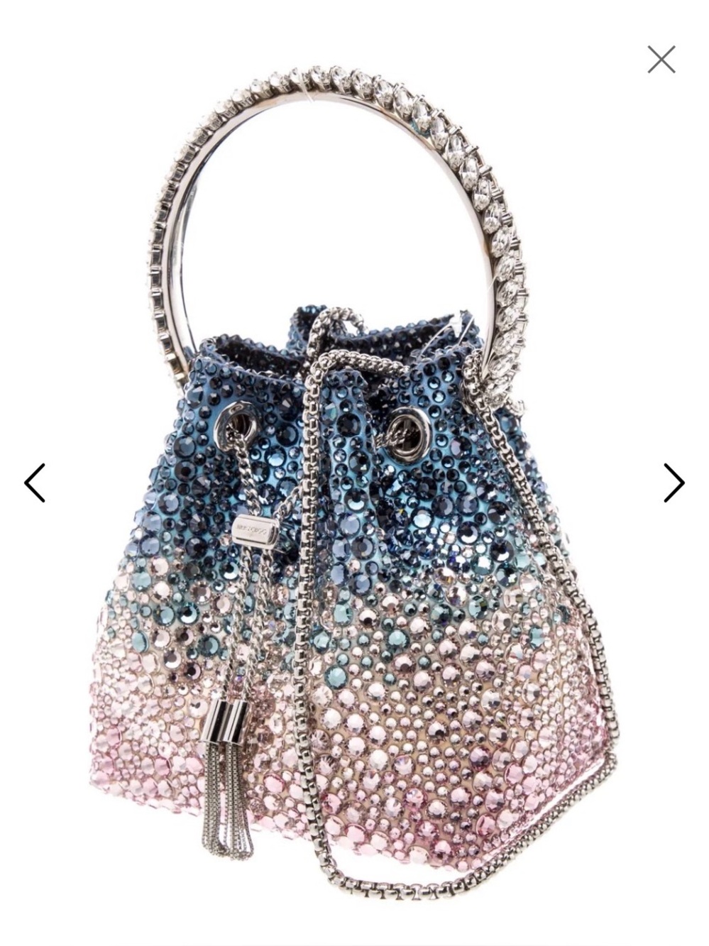 Jimmy Choo bon bon ombre Crystals bag - Picture 15 of 17